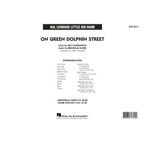 On Green Dolphin Street - Full Score